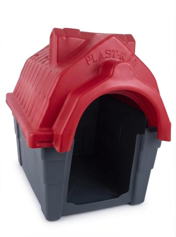 CASA PLASTICAO N 3 VERMELHO L53A67C75CM