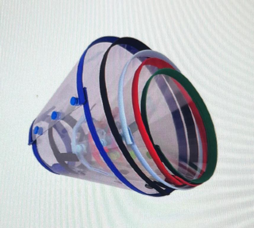 COLAR ELIZABETANO PEQUENO PORTE MEDIO GATO