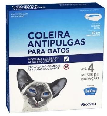 COLEIRA BULLCAT ANT PULGAS