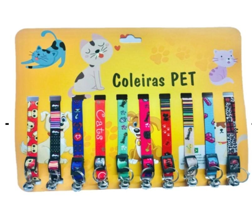 COLEIRA GATO NYLON 1UND IMPORT INTER PETS (CT10)
