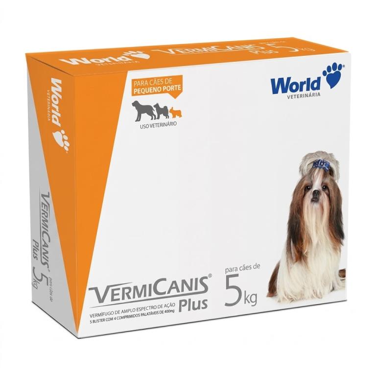 VERMICANIS PLUS 5KG CARTUCHO 4COMPRIMIDOS