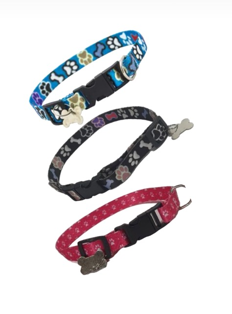 COLEIRA SEDA PINGE CAES GRANDE