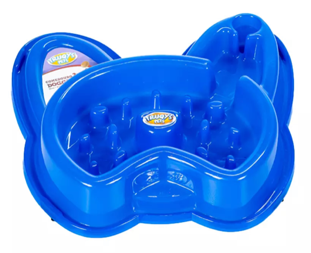 COMEDOURO DOGGER 2X1 AZUL