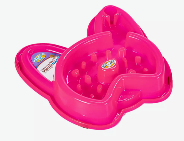 COMEDOURO DOGGER 2X1 ROSA