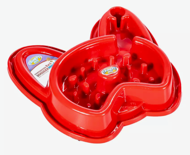 COMEDOURO DOGGER 2X1 VERMELHO