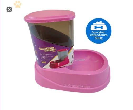 COMEDOURO DOSADOR ROSA 1UND