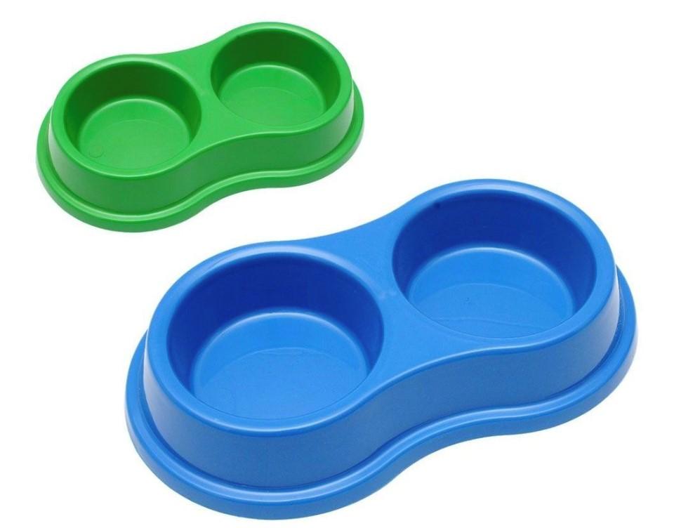 COMEDOURO DUPLO RELEVO GRANDE 1UND(10X)