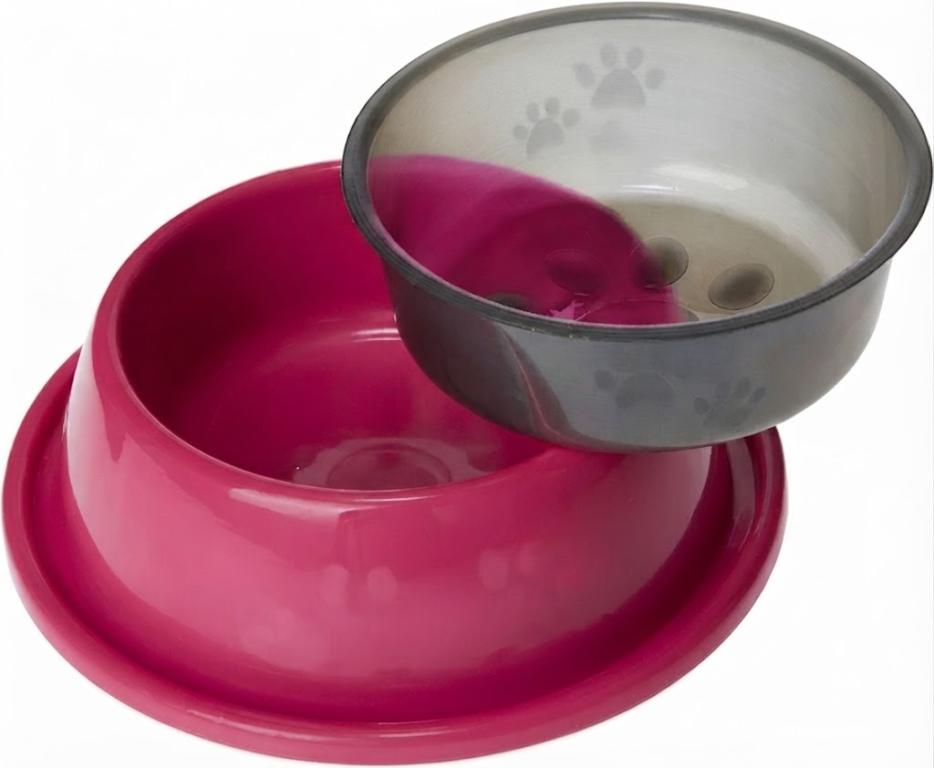COMEDOURO FACILITY FILHOTES ROSA 4X1