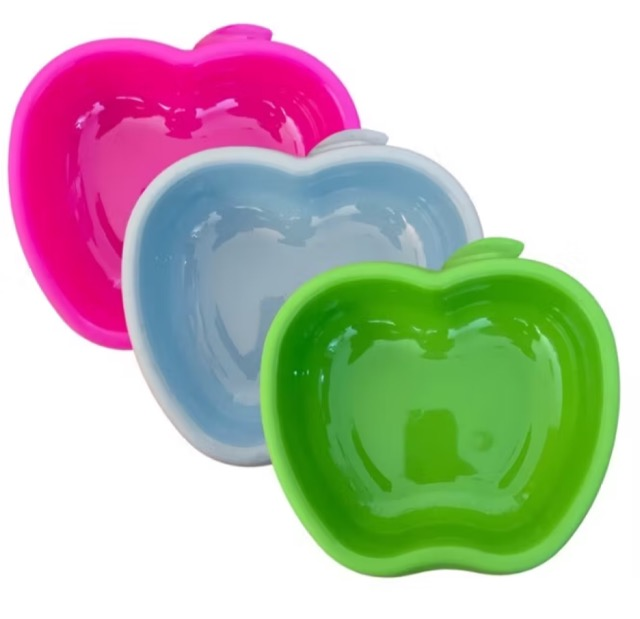 COMEDOURO FRUTA MACA MEDIO LILAS