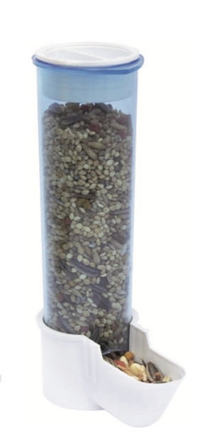 COMEDOURO PASSARO AUTOMATICO MALHA FINA 120ML 1UND (12)