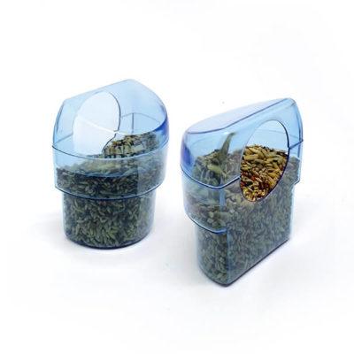 COMEDOURO PASSARO PLASTICO ROLLER MEIA LUA 1UND (12)