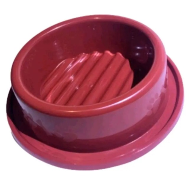 COMEDOURO PLASTICO ANTI FORMIGA MINI VERMELHO 150ML