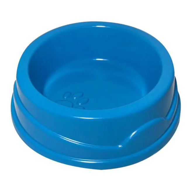 COMEDOURO PLASTICO FOUR GRANDE AZUL 1000ML