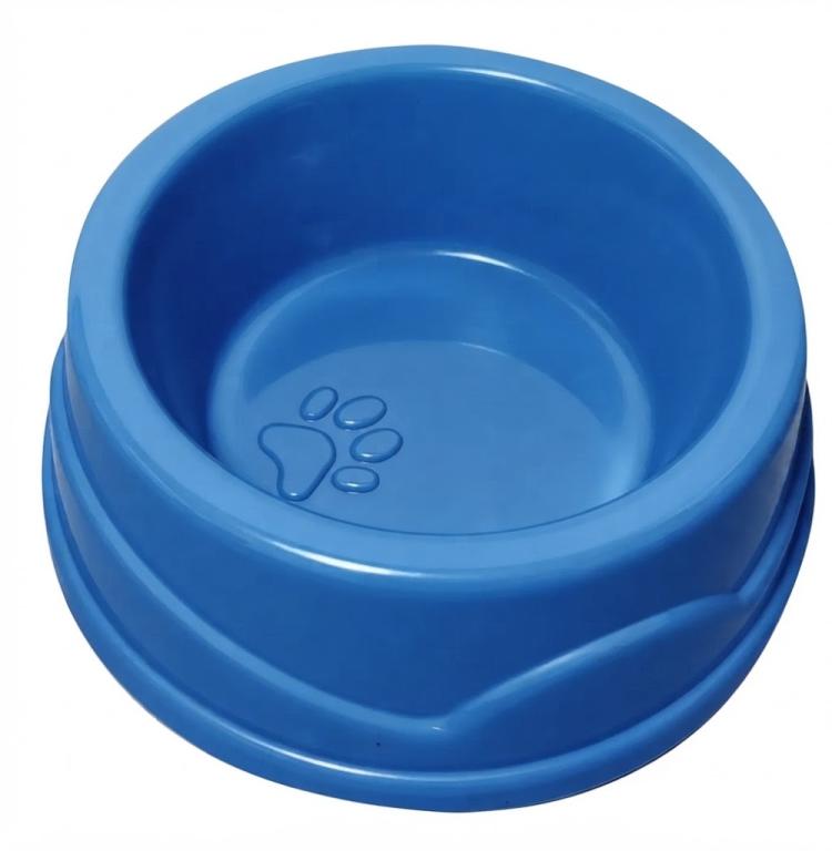 COMEDOURO PLASTICO FOUR MINI AZUL 150ML