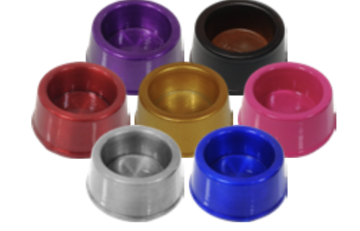 COMEDOURO ALUMINIO HAMISTER COLORIDO PESADO