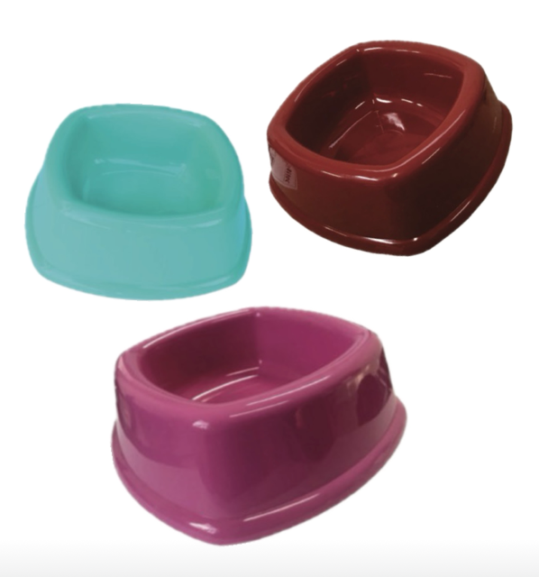 COMEDOURO QUADRADO PEQUENO 280ML