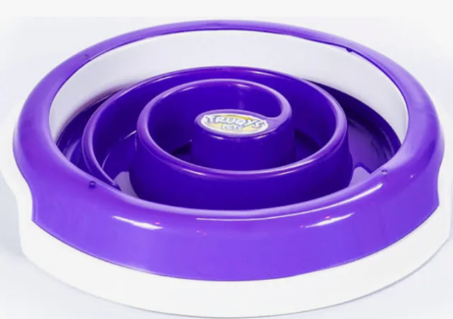 COMEDOURO SLOW FOOD GRANDE ROXO