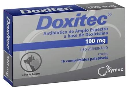 DOXITEC 100 MG 16 CP