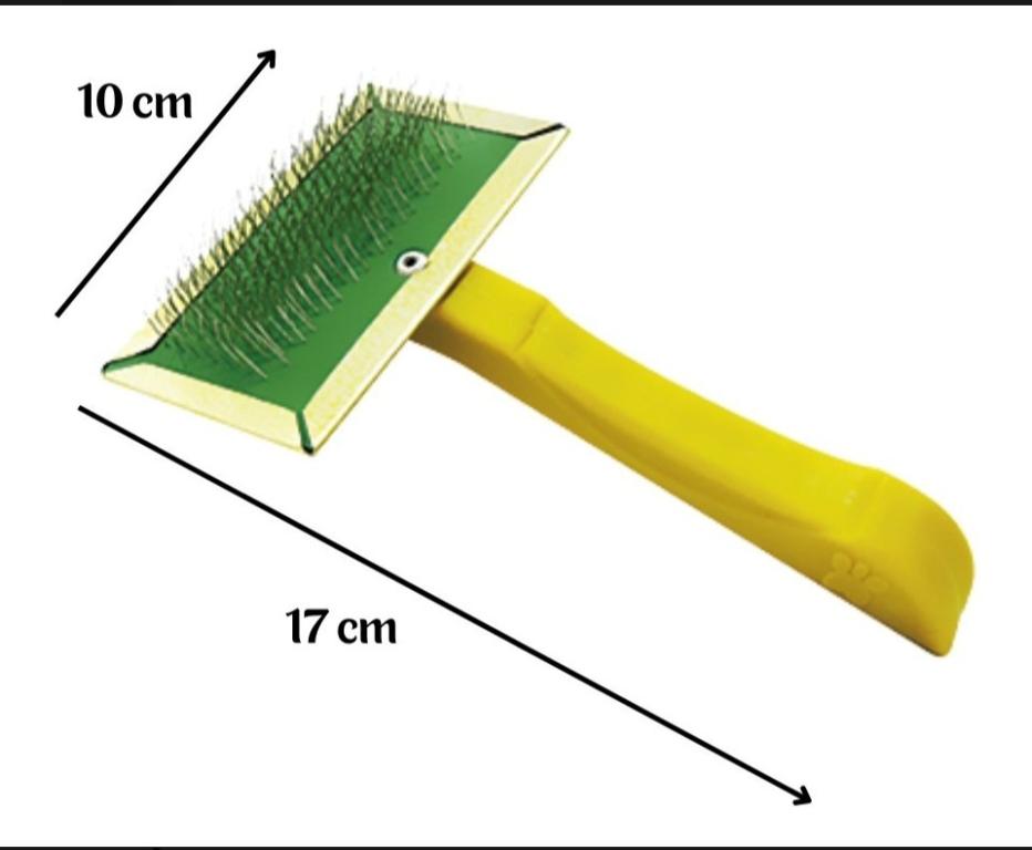 ESCOVA RASQUEADEIRA LUXO CERDAS BAIXA