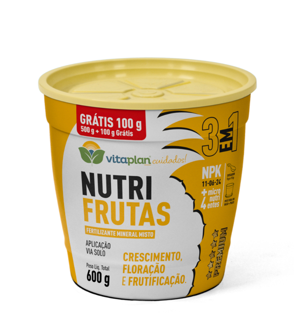 FERTILIZANTE NUTRIFRUTAS 500GR