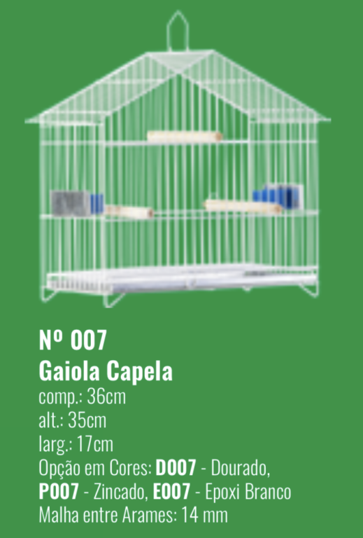 GAIOLA CAPELA 07