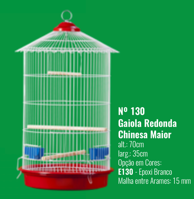 GAIOLA CHINEZINHA MAIOR EPOX E130
