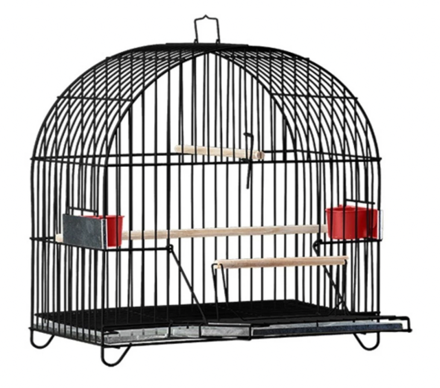 GAIOLA DUPLEX CALOPSITA ARCO EPOX E004BPR