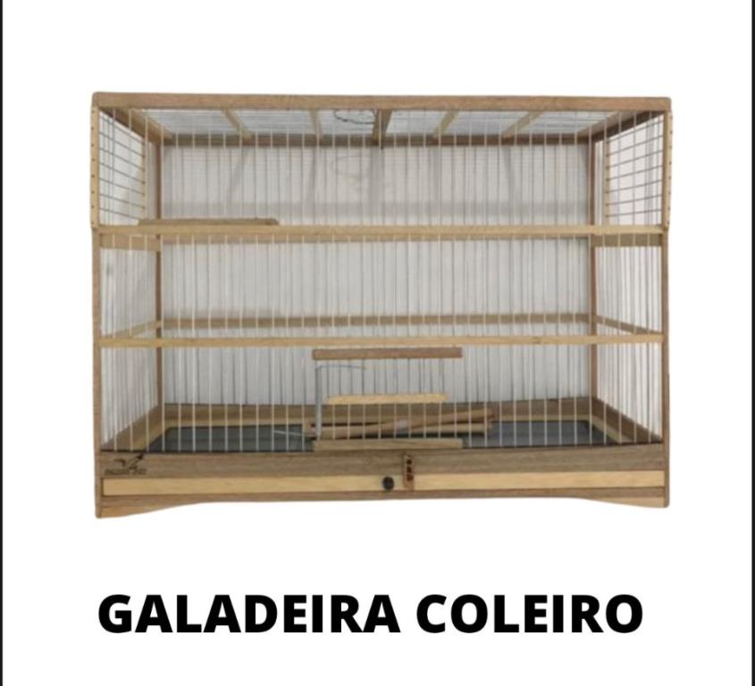 GAIOLA GALADEIRA DE COLEIRO FIBRA COMBATE