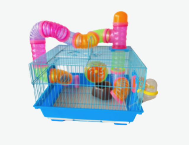 GAIOLA HAMSTER LABIRINTO 64X42X31CM SV