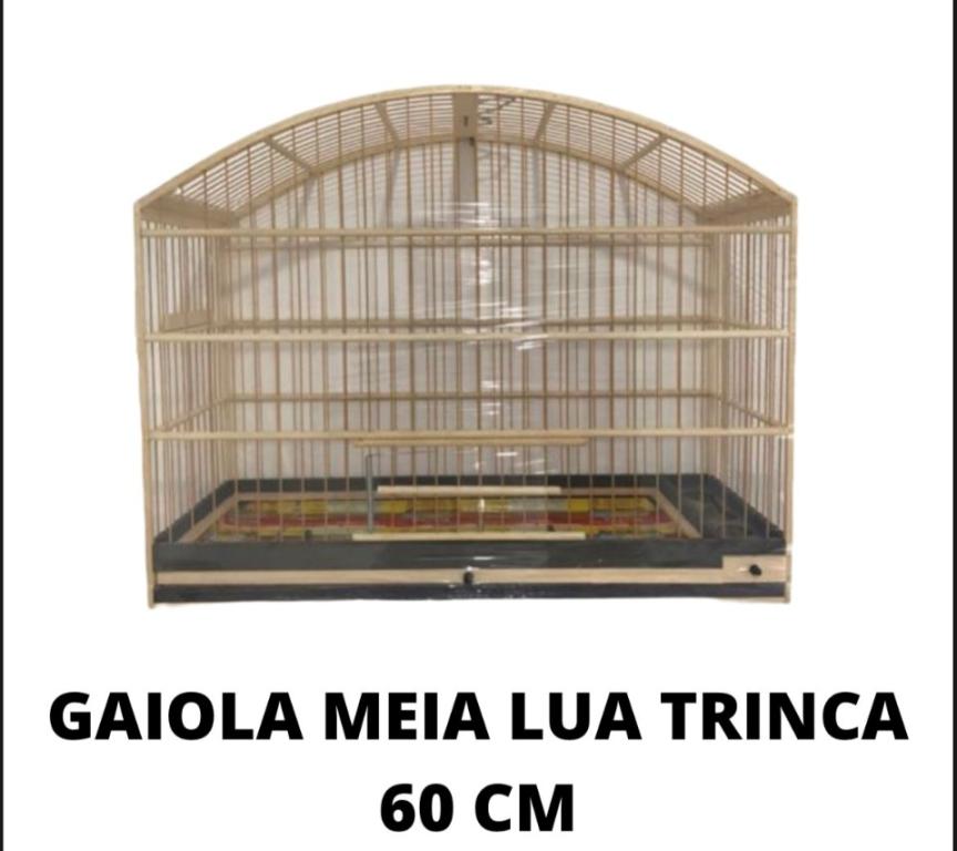 GAIOLA MEIA LUA TRINCA FERRO 60CM COMBATE