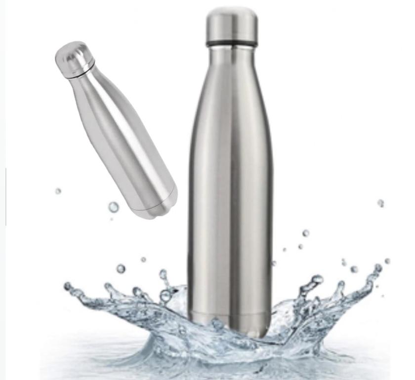 GARRAFA INOX ESCOVADO 500ML