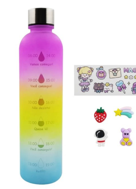 GARRAFA SQUEEZE REFIL SIMPLES 1LTR