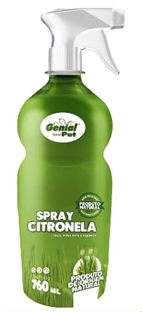 GENIAL PET CITRONELA SPRAY 750ML