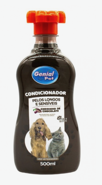 GENIAL PET CONDICIONADOR CHOCOLATE 500ML