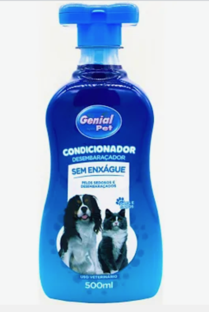 GENIAL PET CONDICIONADOR SEM ENXA 500 ML
