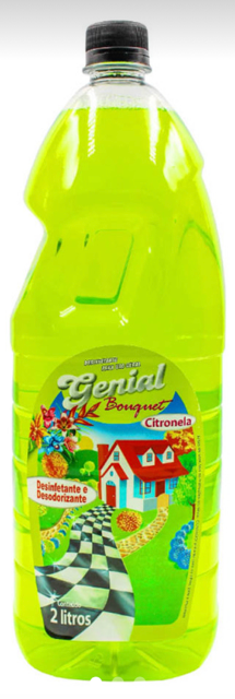 GENIAL PET DESINFETANTE CITRONELA 2LT
