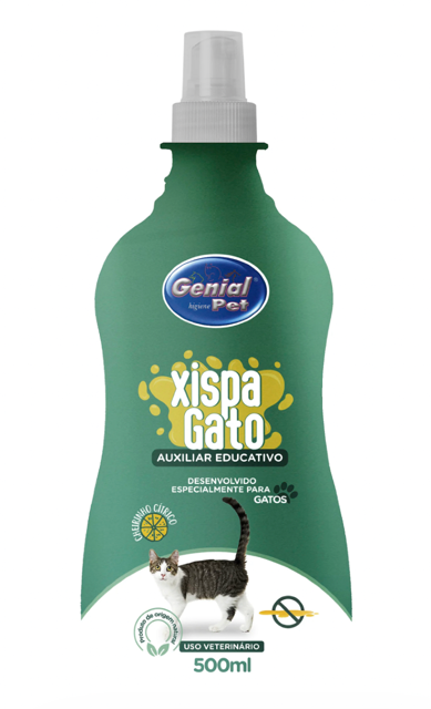 GENIAL PET XISPA GATO EDUCA 500ML
