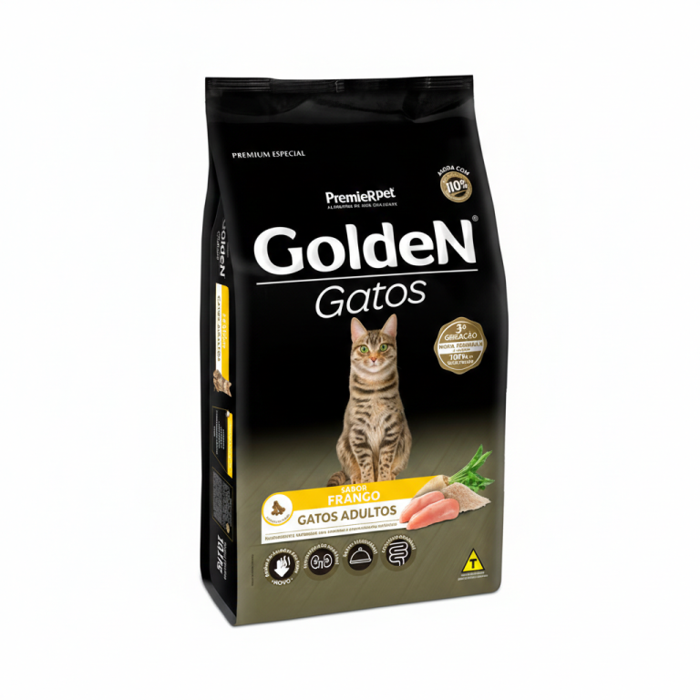 GOLDEN GATO ADULTO FRANGO 3KG