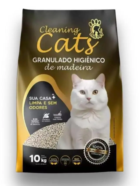  CLEANING CATS GRANULADO MADEIRA 10KG