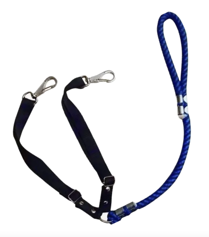 GUIA CORDA 2 CAES FITA DUPLA 16MM