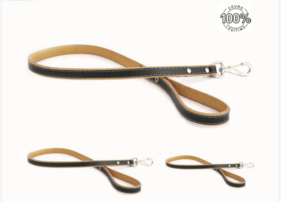 GUIA COURO BUFALO 60CM