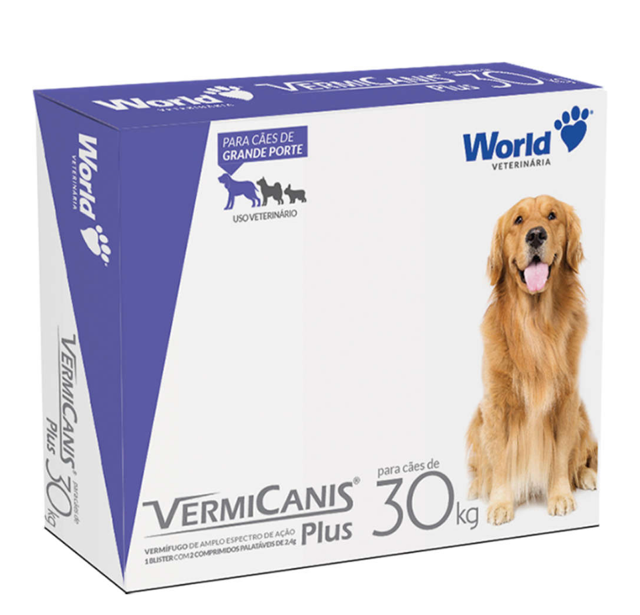 VERMICANIS PLUS 30KG 2COMPRIMIDOS