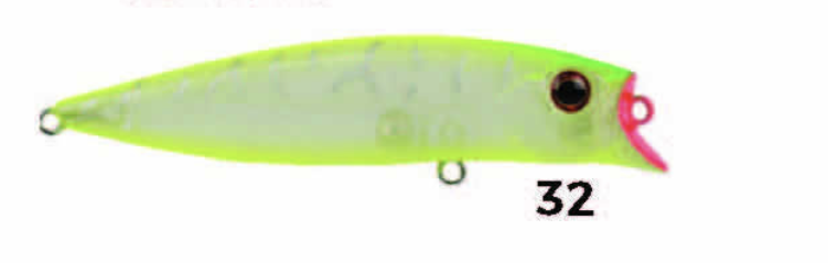 ISCA ARTIFICIAL BRAVA 77 032 7.5CM 7.2GR MEIA AGUA