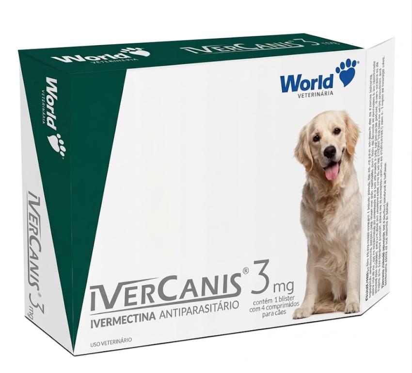 IVERCANIS 3MG 4 COMPRIMIDOS