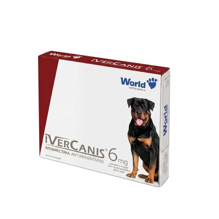 IVERCANIS 6MG 4 COMPRIMIDOS