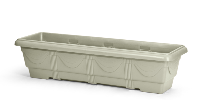 JARDINEIRA 80CM MARMORE