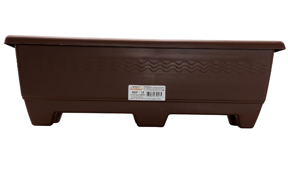 JARDINEIRA FLOREIRA TELHA 45X22X16CM 9.5LT