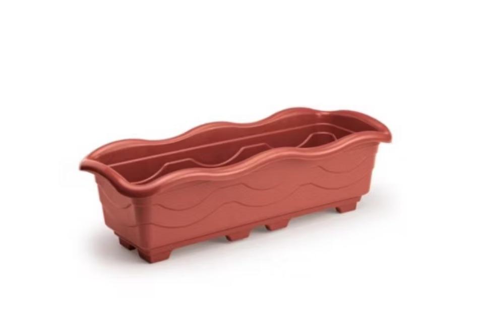 JARDINEIRA FLOREIRA TELHA GRD 50X19X15CM 6.5LT