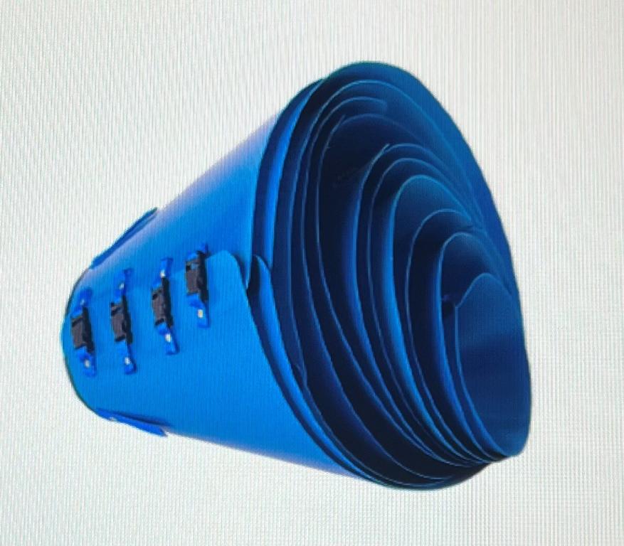 JOGO COLAR ELIZABETANO AZUL 1AO10