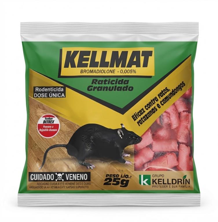 KELMAT RATICIDA GRANULADO 25GR 1UND